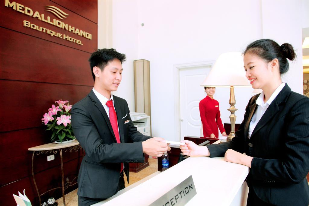 Medallion Hanoi Hotel Exterior foto