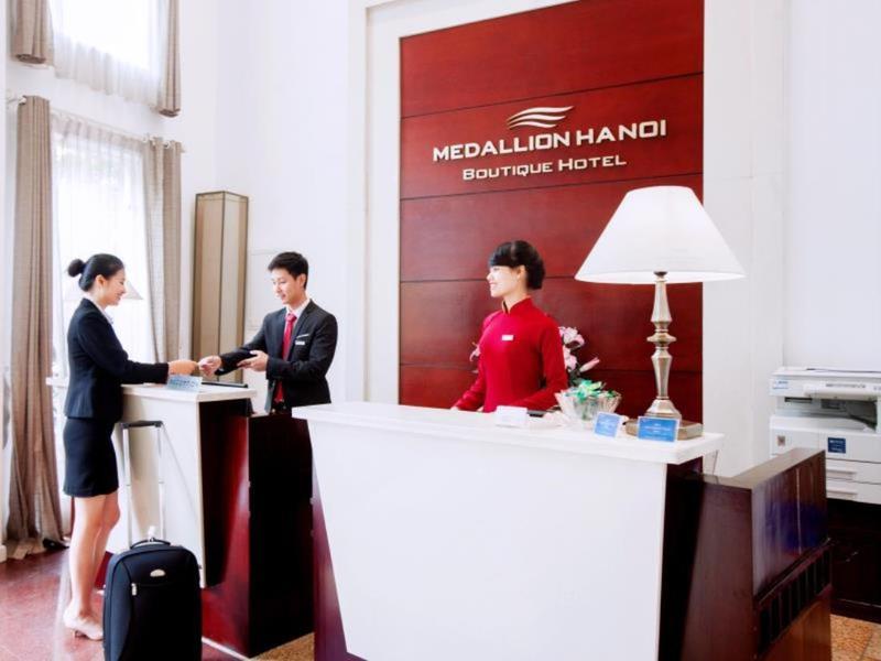 Medallion Hanoi Hotel Exterior foto