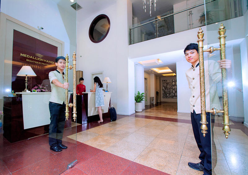 Medallion Hanoi Hotel Exterior foto