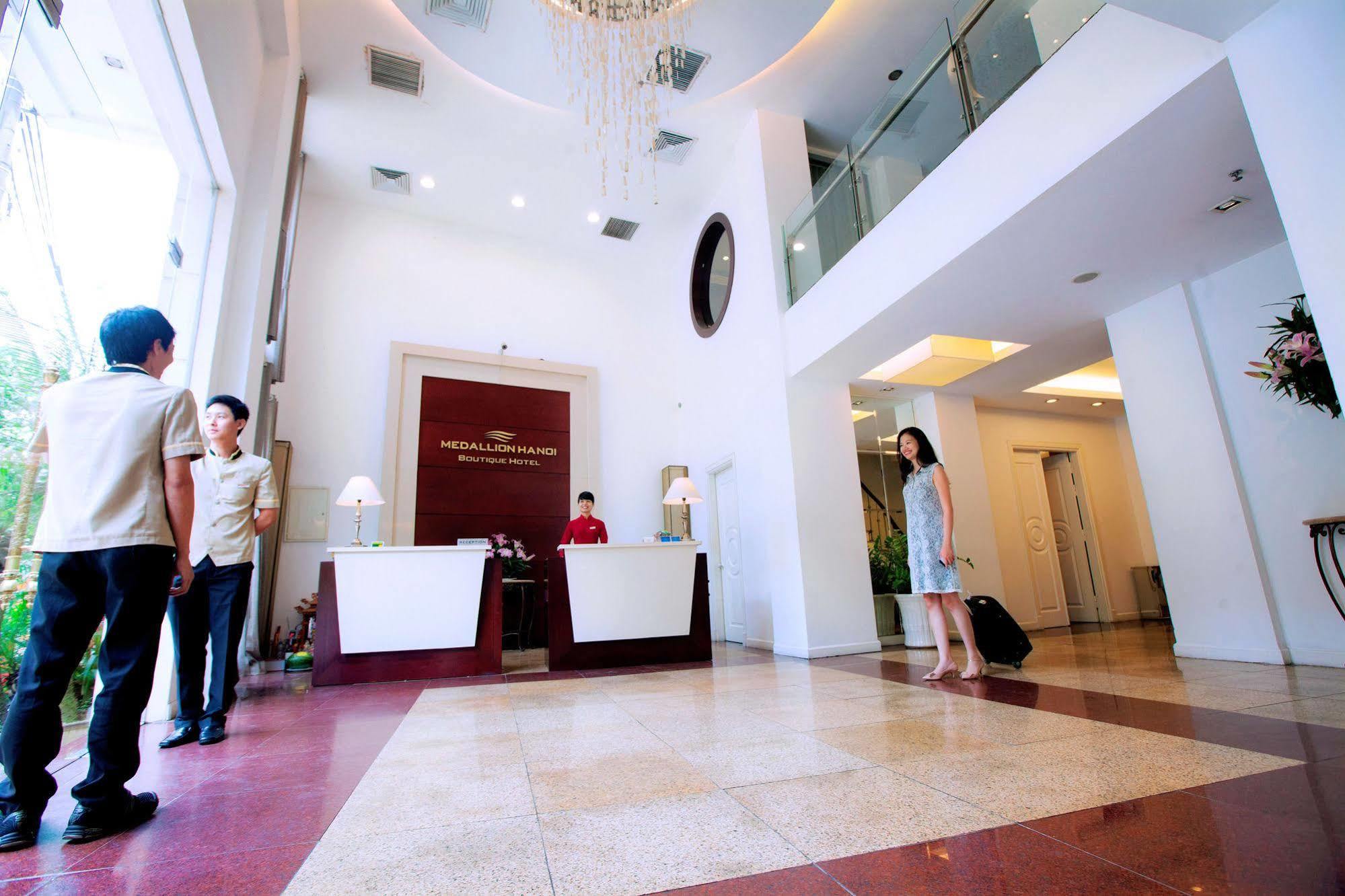 Medallion Hanoi Hotel Exterior foto
